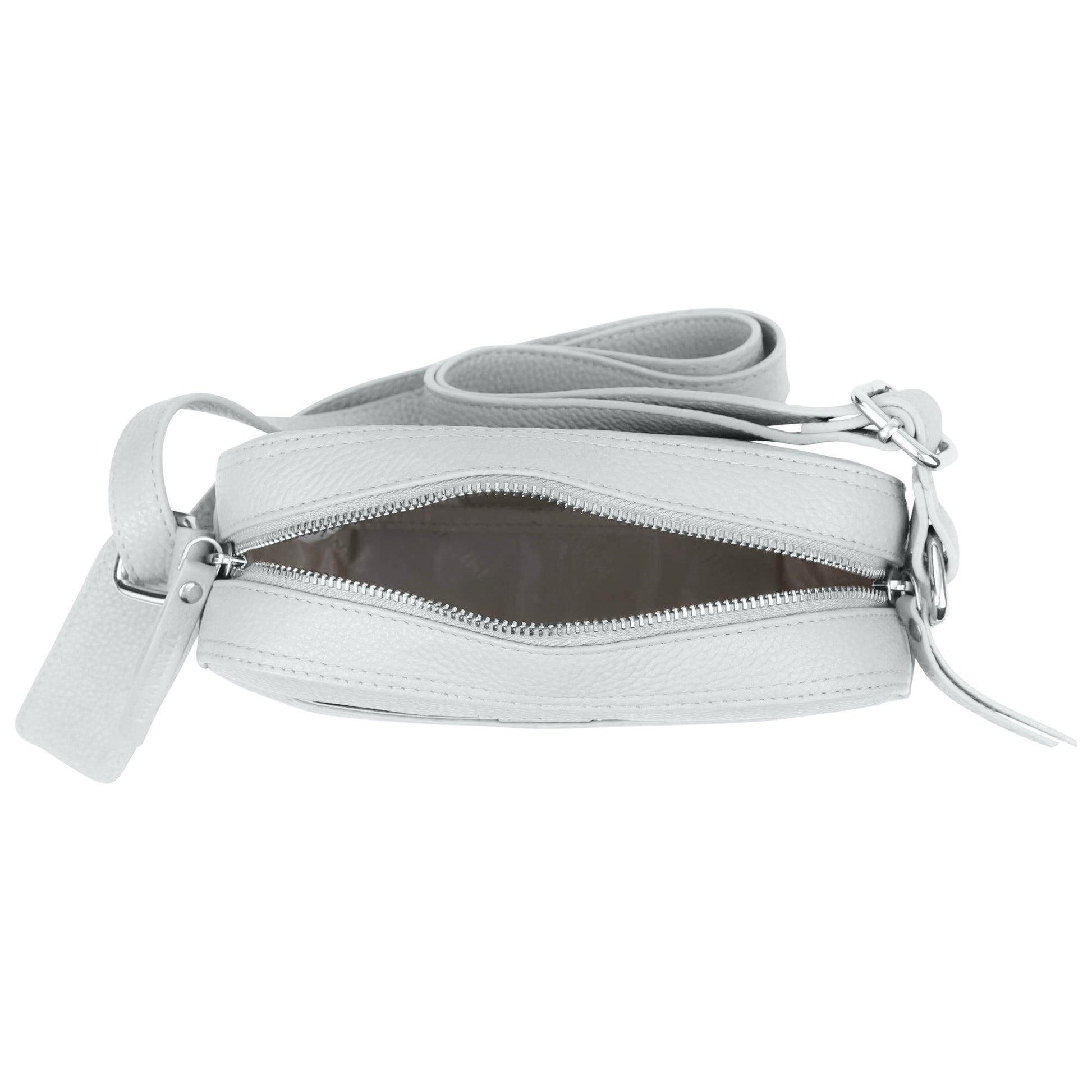 Mancini Cross-Body Bag Mancini Pebbled Clara Small Crossbody Bag