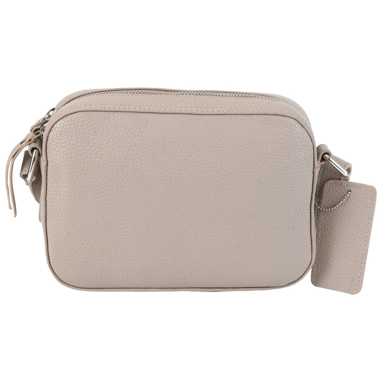 Mancini Cross-Body Bag Mancini Pebbled Clara Small Crossbody Bag