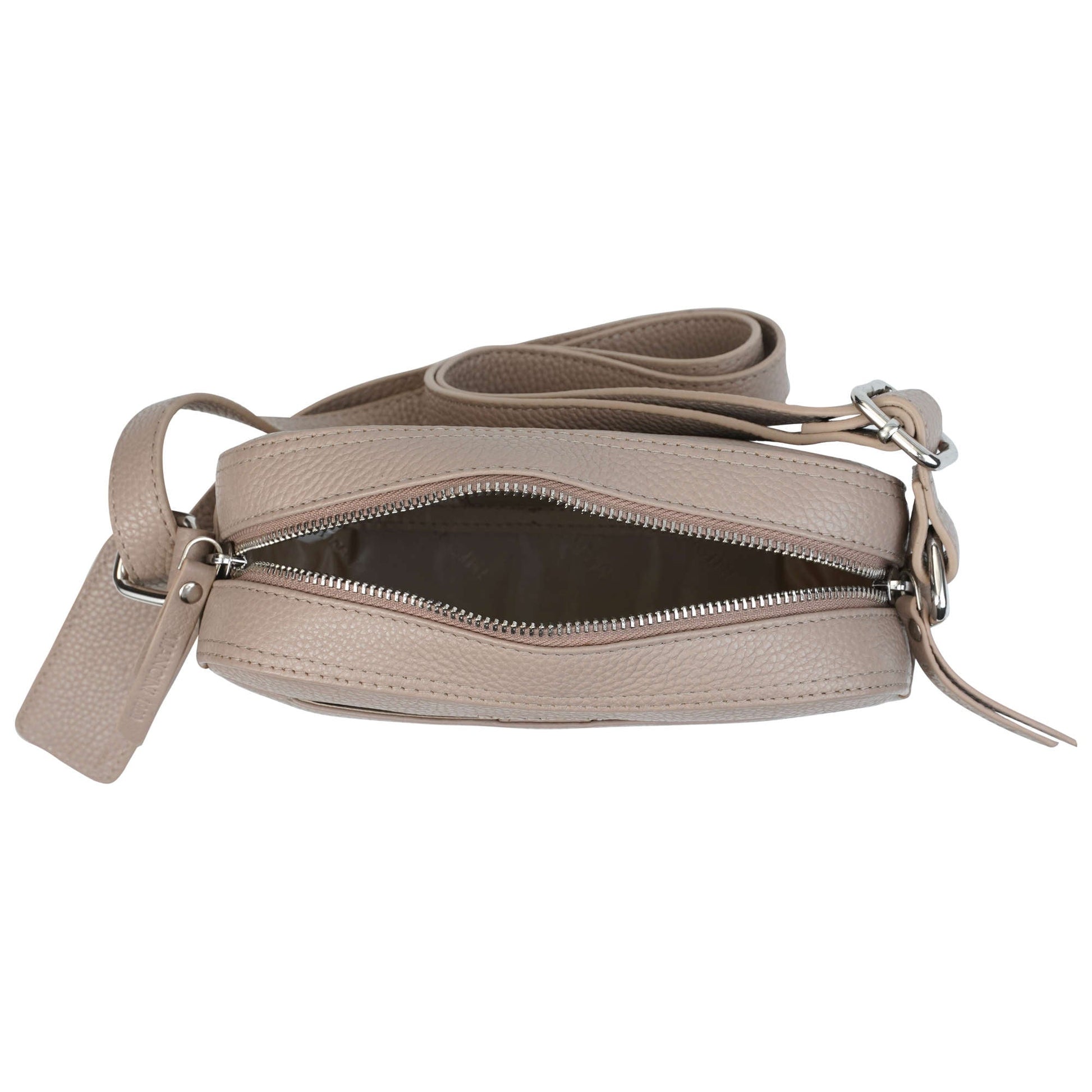 Mancini Cross-Body Bag Mancini Pebbled Clara Small Crossbody Bag