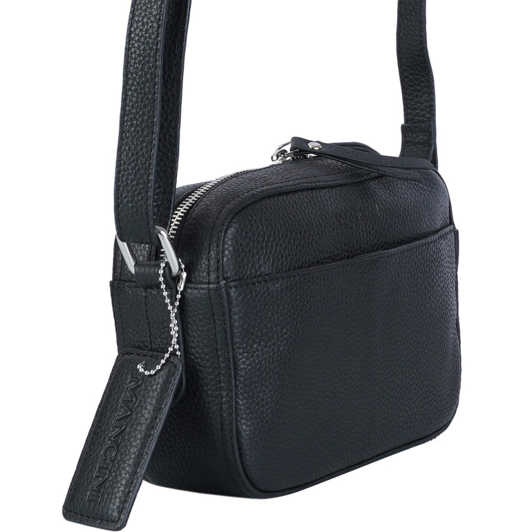 Mancini Cross-Body Bag Mancini Pebbled Clara Small Crossbody Bag