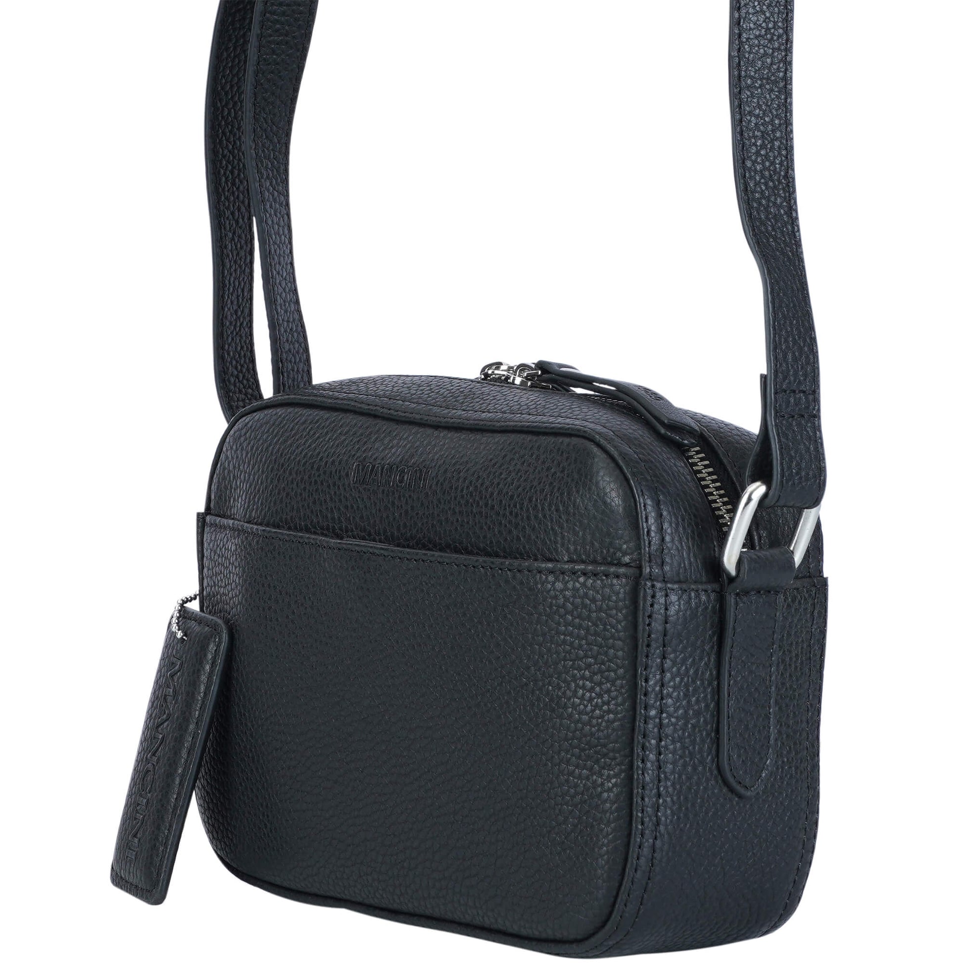 Mancini Cross-Body Bag Mancini Pebbled Clara Small Crossbody Bag