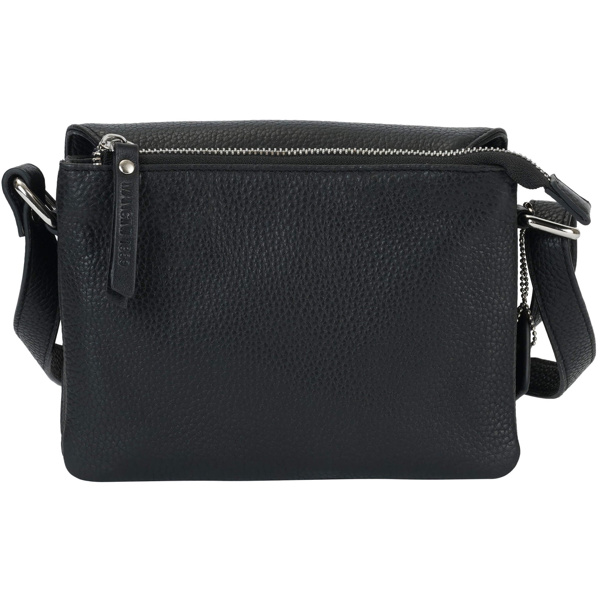 Mancini Cross-Body Bag Mancini Pebbled Connie Small Crossbody Handbag
