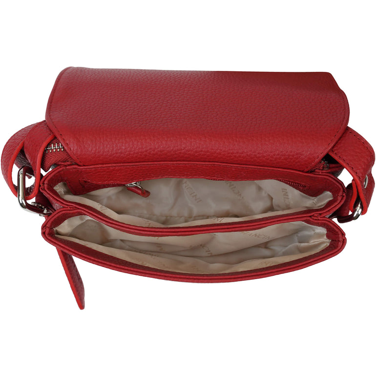 Mancini Cross-Body Bag Mancini Pebbled Connie Small Crossbody Handbag