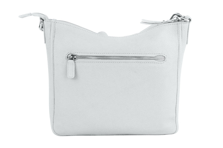Mancini Cross-Body Bag Mancini Pebbled Elizabeth Crossbody Handbag