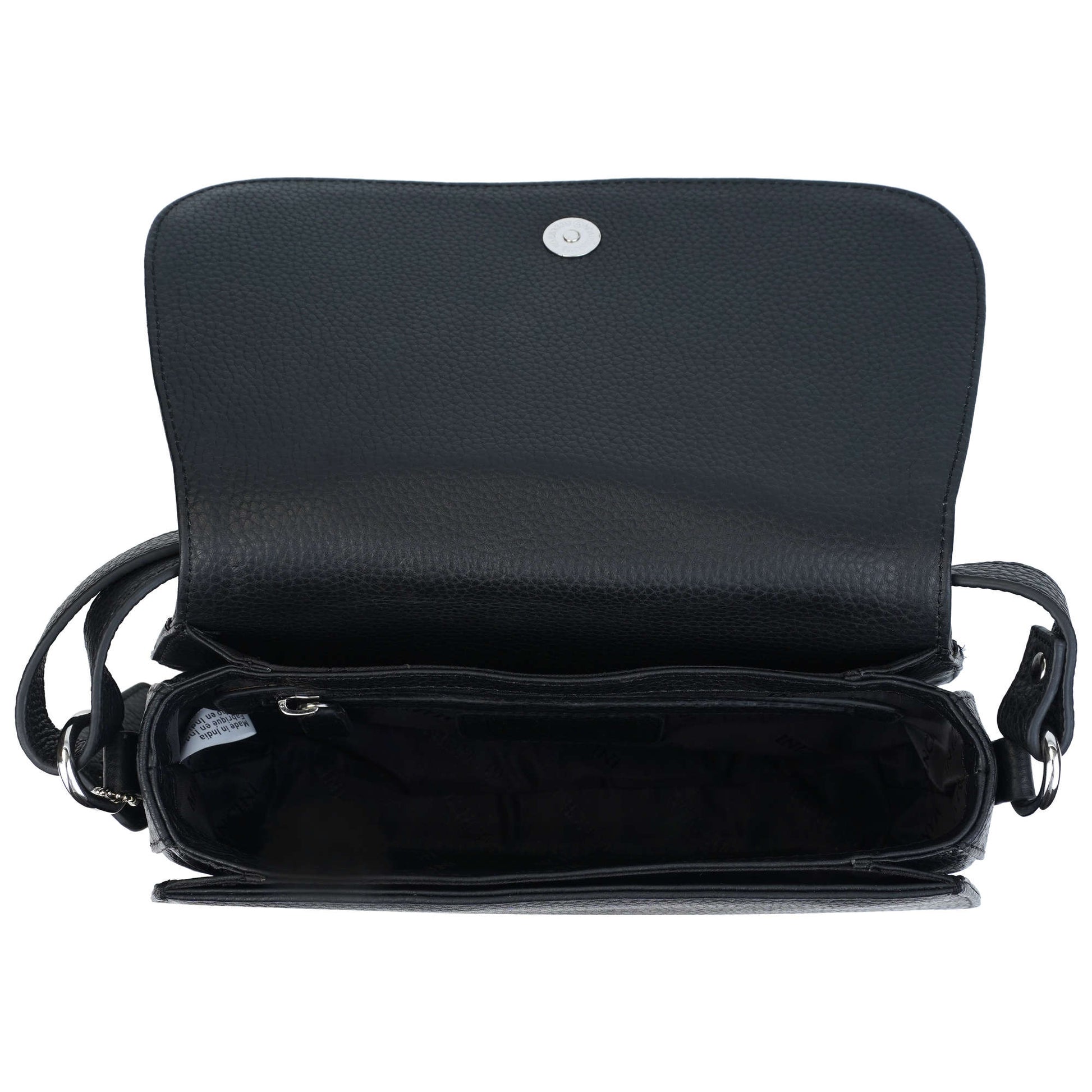 Mancini Cross-Body Bag Mancini Pebbled Isabella Crossbody Handbag