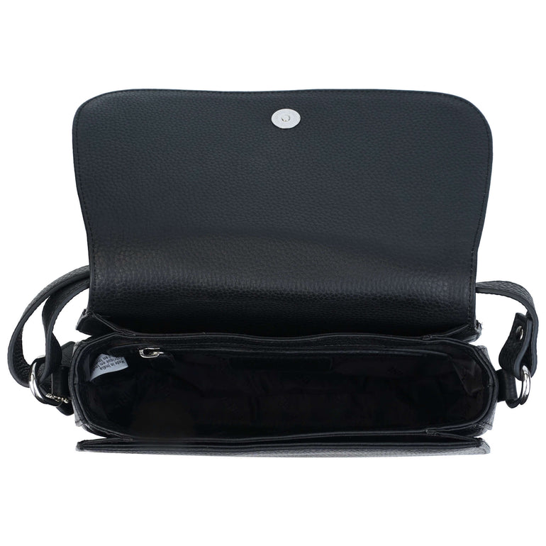 Mancini Cross-Body Bag Mancini Pebbled Isabella Crossbody Handbag