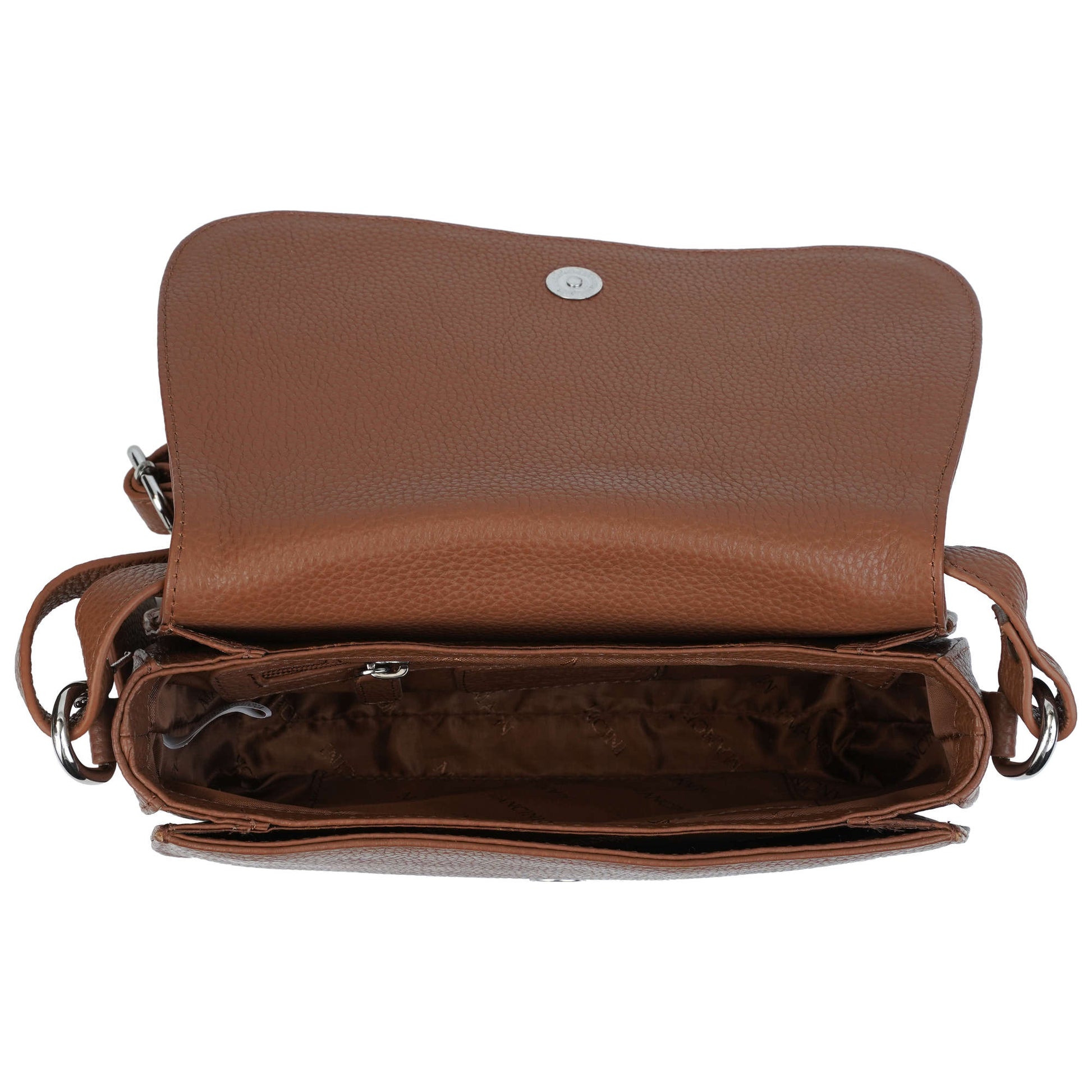 Mancini Cross-Body Bag Mancini Pebbled Isabella Crossbody Handbag