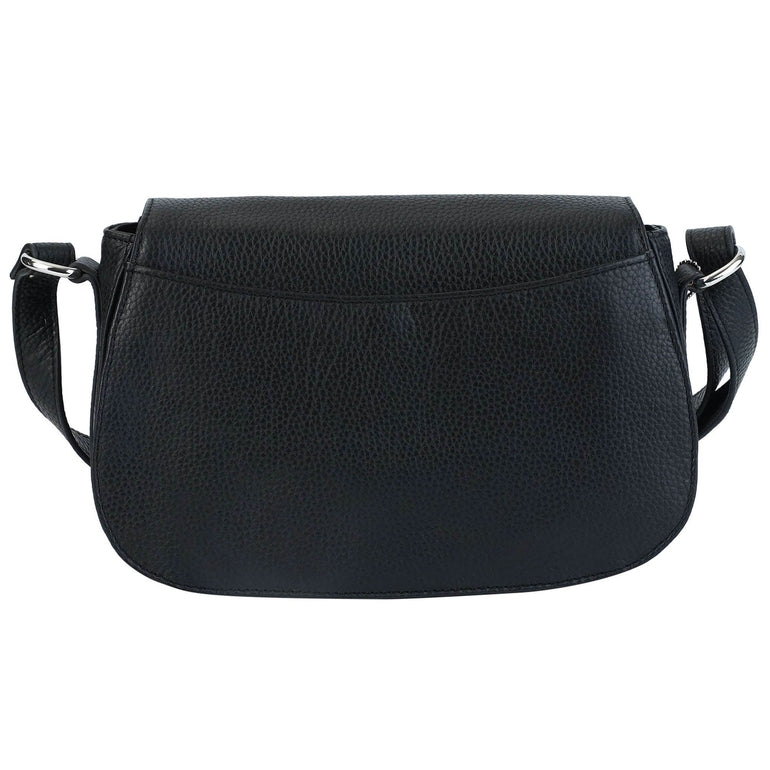 Mancini Cross-Body Bag Mancini Pebbled Isabella Crossbody Handbag