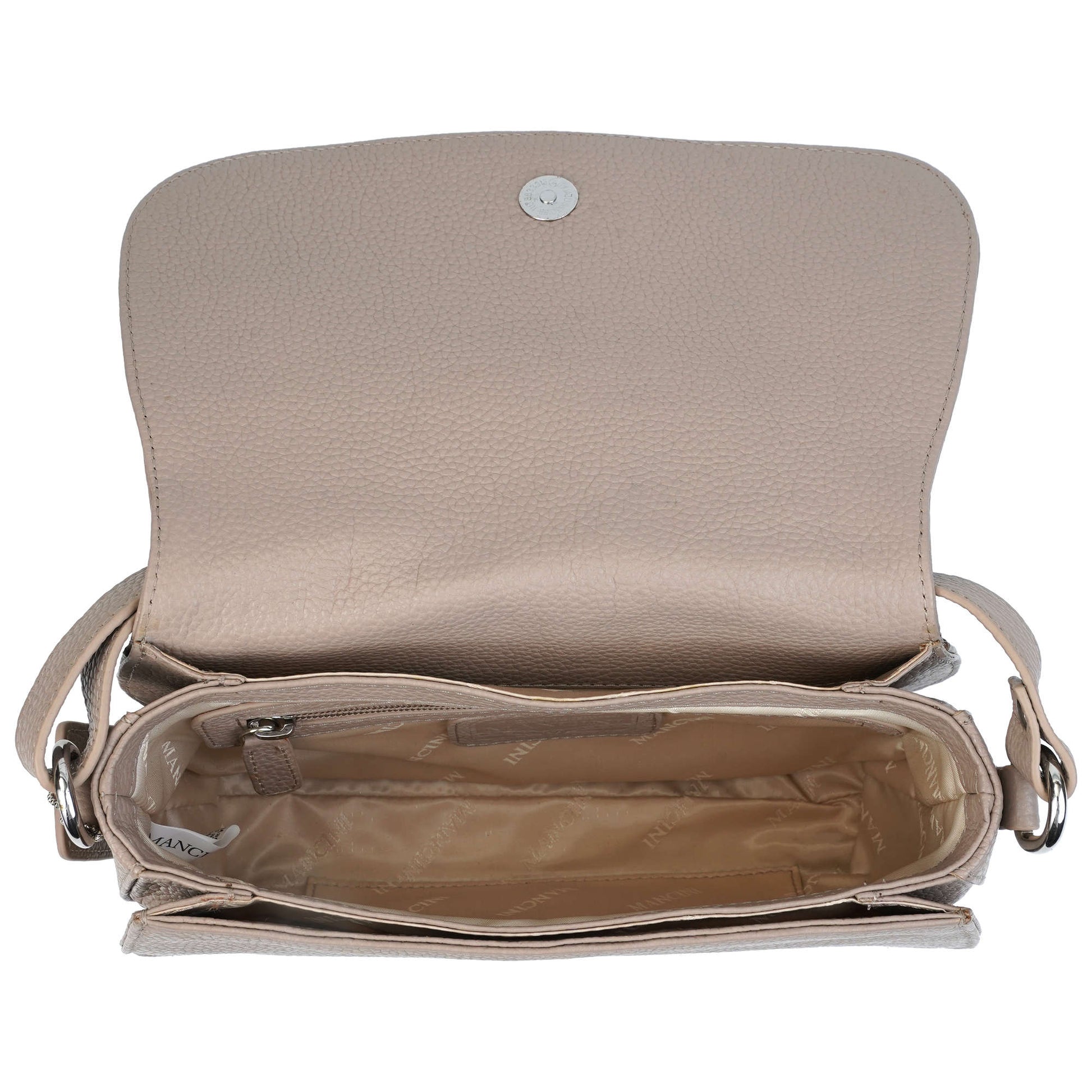Mancini Cross-Body Bag Mancini Pebbled Isabella Crossbody Handbag