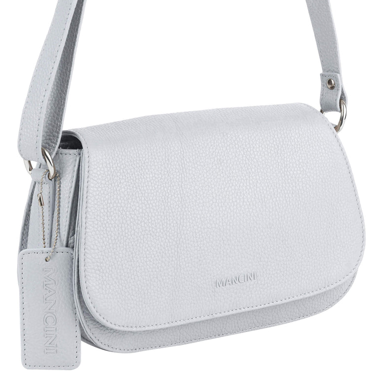 Mancini Cross-Body Bag Mancini Pebbled Isabella Crossbody Handbag