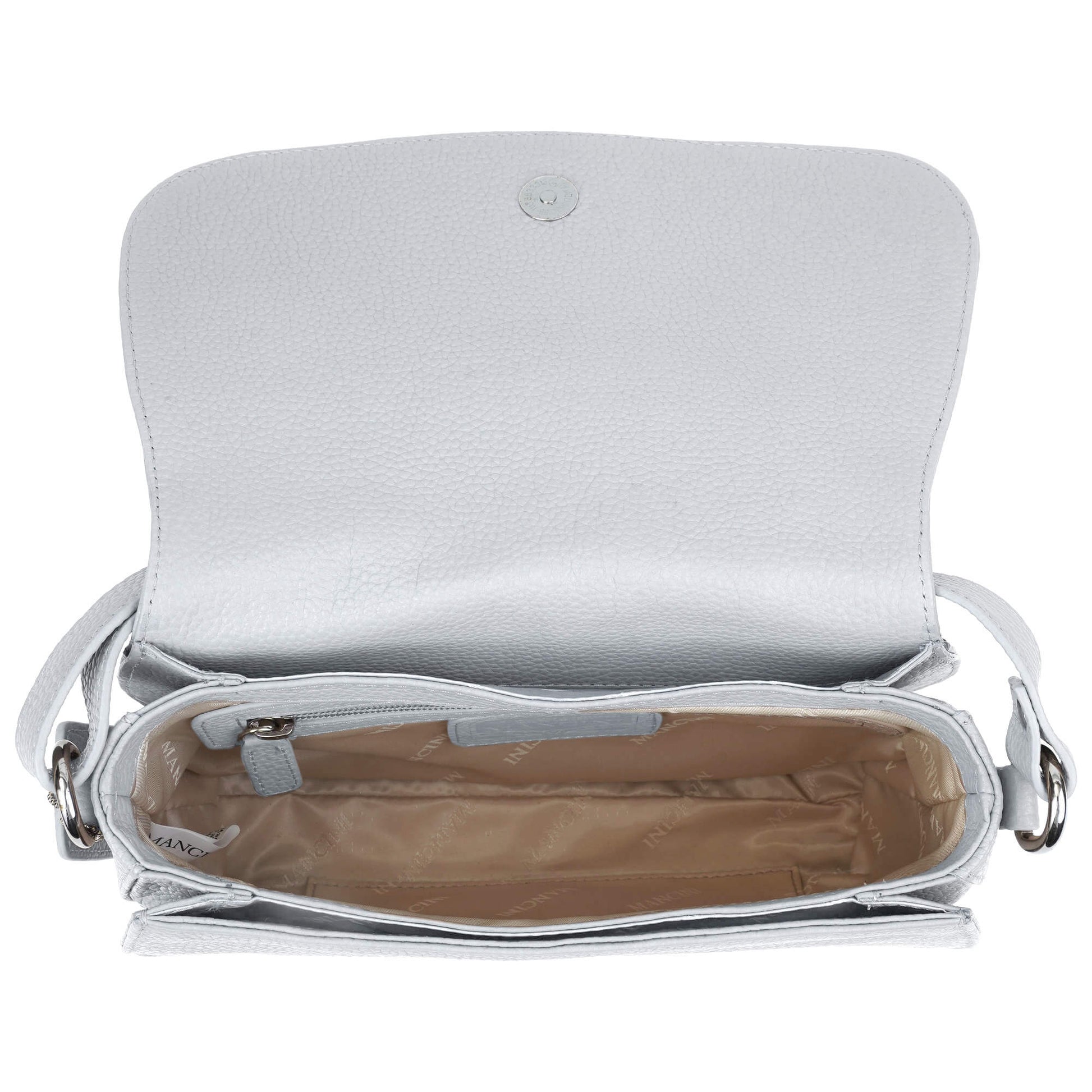 Mancini Cross-Body Bag Mancini Pebbled Isabella Crossbody Handbag