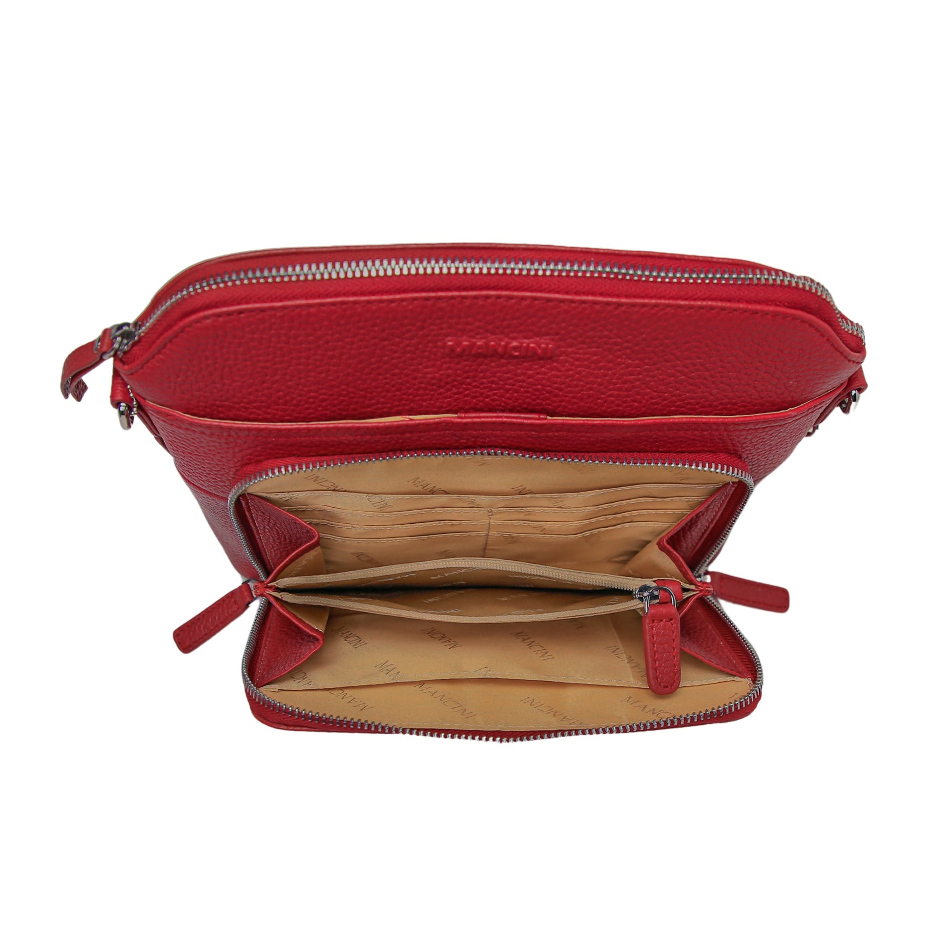 Mancini Cross-Body Bag Mancini Sheilagh Crossbody Organizer Bag