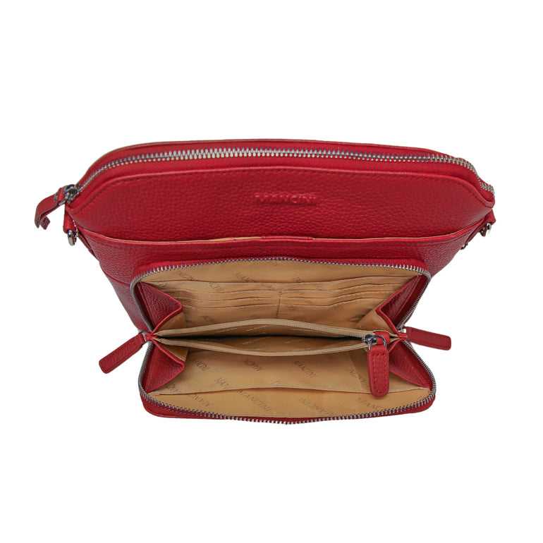 Mancini Cross-Body Bag Mancini Sheilagh Crossbody Organizer Bag