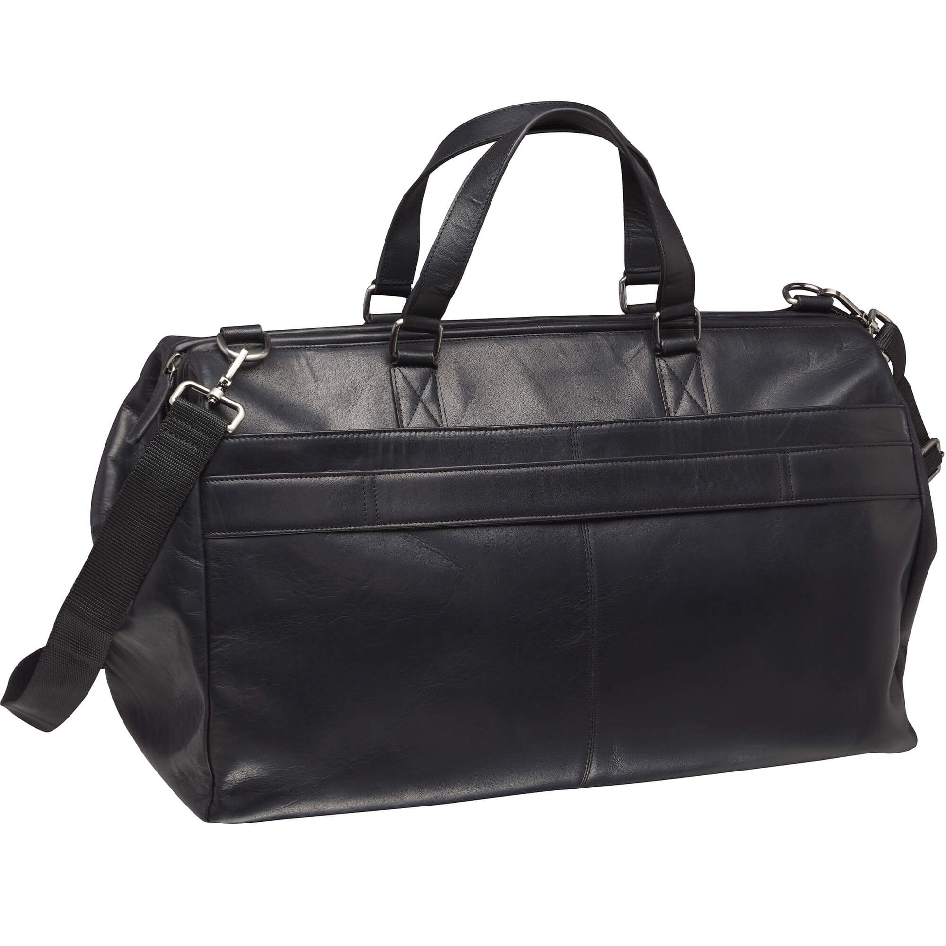 Mancini Duffles Mancini Buffalo Dowel Rod Duffle Bag for Carry-On Travel