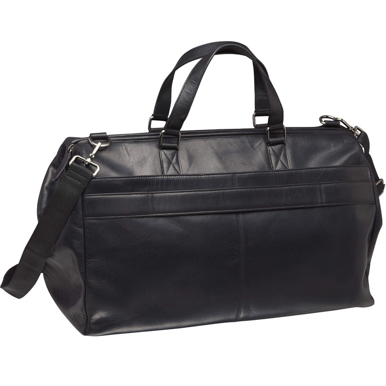 Mancini Duffles Mancini Buffalo Dowel Rod Duffle Bag for Carry-On Travel