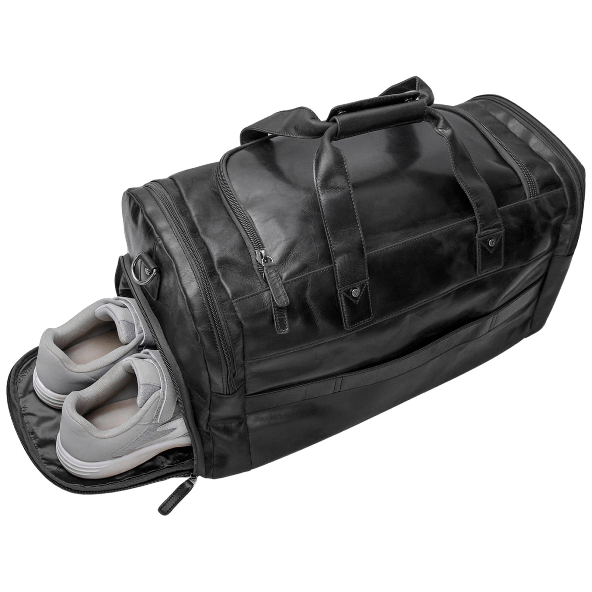 Mancini Duffles Mancini Buffalo Large Duffle Bag