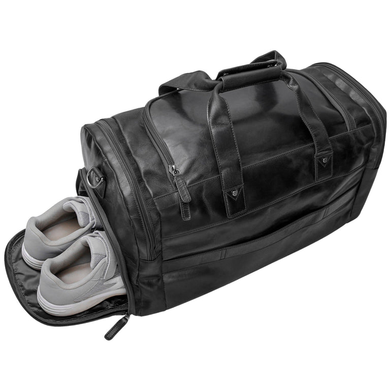 Mancini Duffles Mancini Buffalo Large Duffle Bag