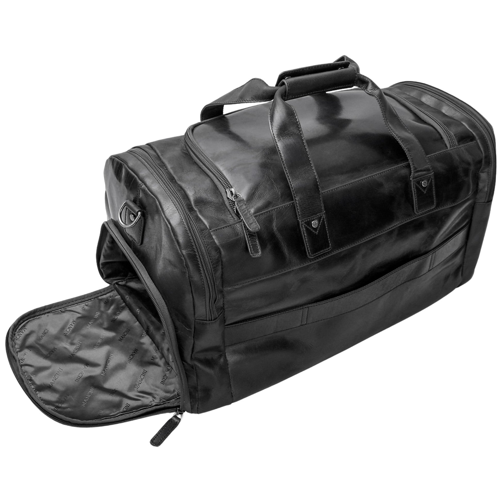 Mancini Duffles Mancini Buffalo Large Duffle Bag