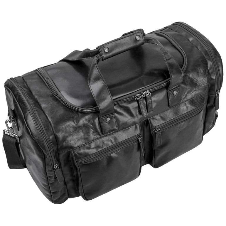 Mancini Duffles Mancini Buffalo Large Duffle Bag