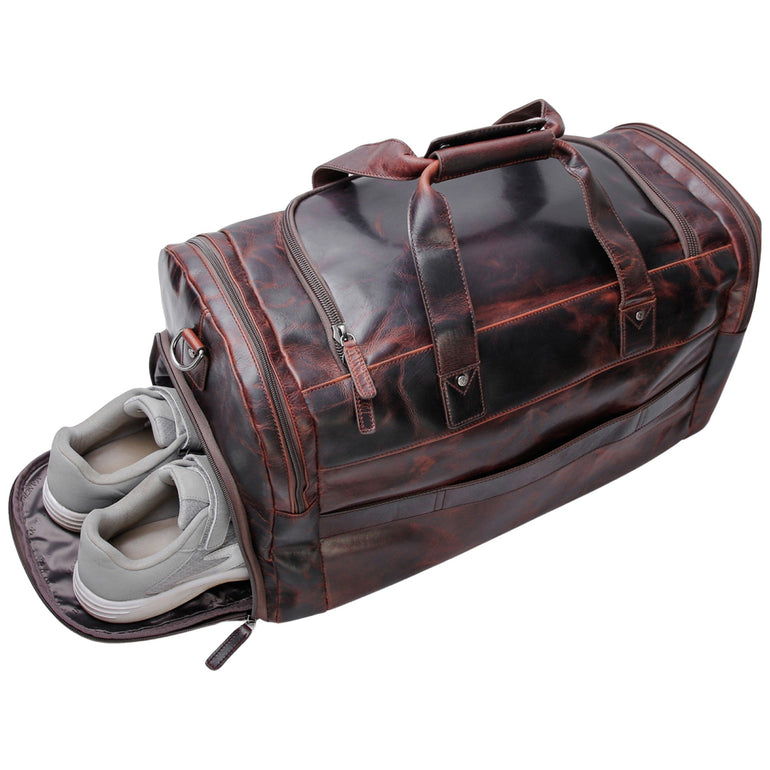 Mancini Duffles Mancini Buffalo Large Duffle Bag