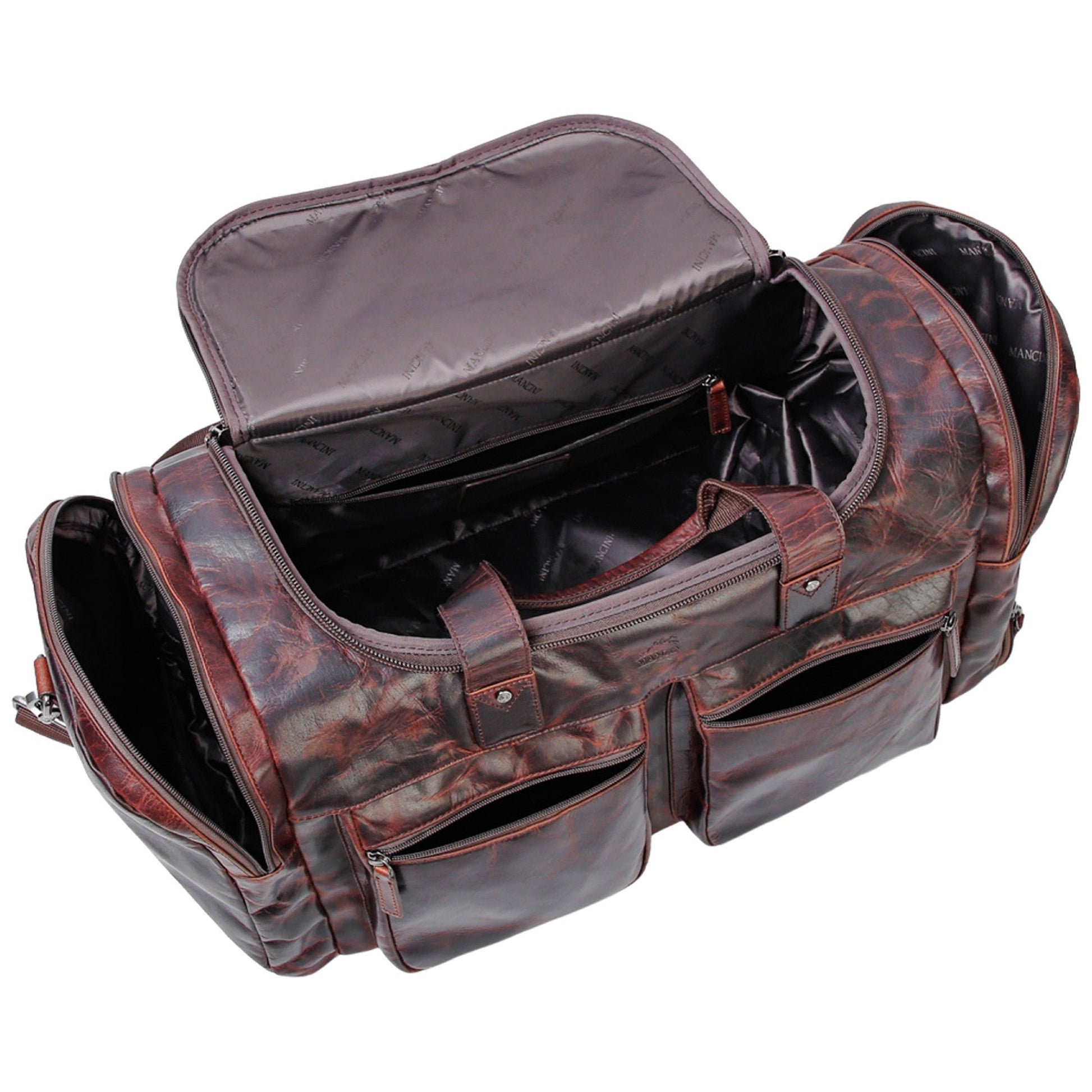 Mancini Duffles Mancini Buffalo Large Duffle Bag