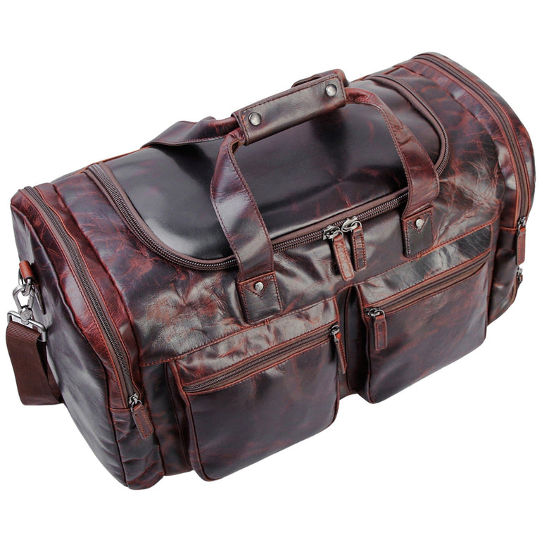 Mancini Duffles Mancini Buffalo Large Duffle Bag