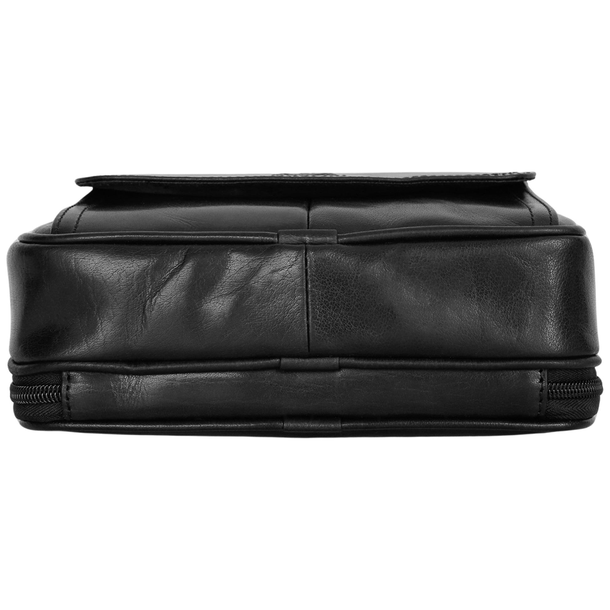 Mancini Handbags Mancini Buffalo Unisex Bag with Zippered Organizer Pocket