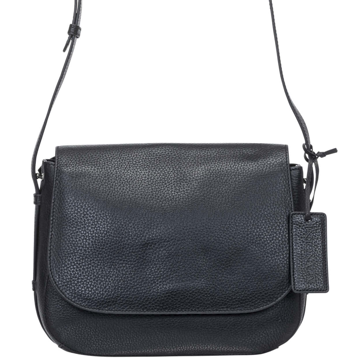 Mancini Handbags Mancini Pebbled Amy Leather Crossbody bag