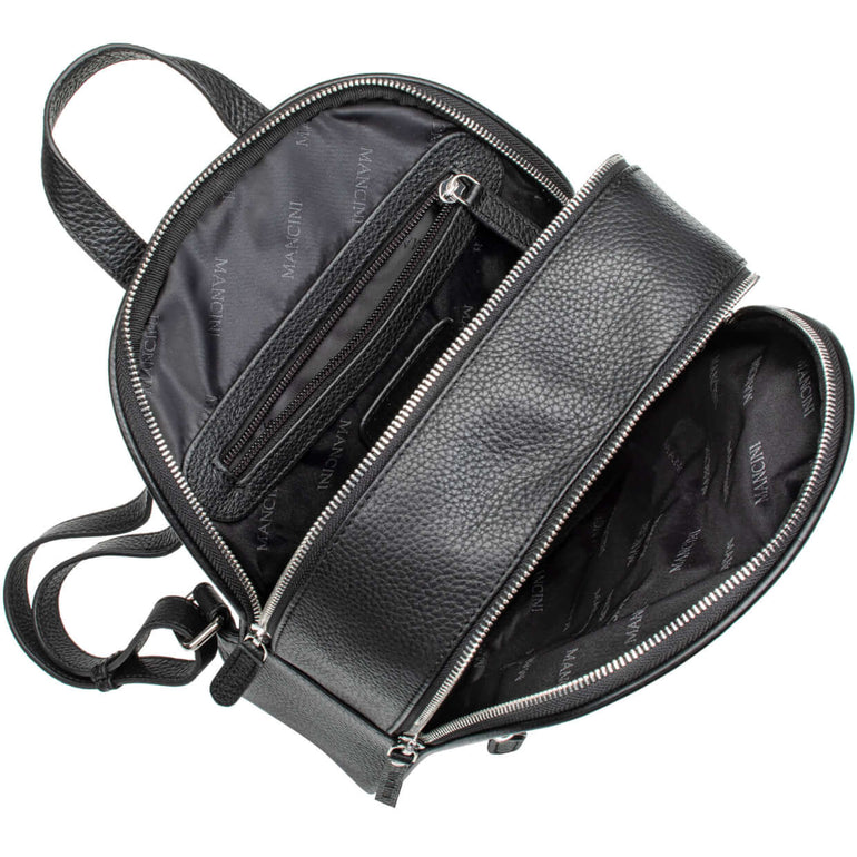Mancini Handbags Mancini Pebbled Audrey Backpack