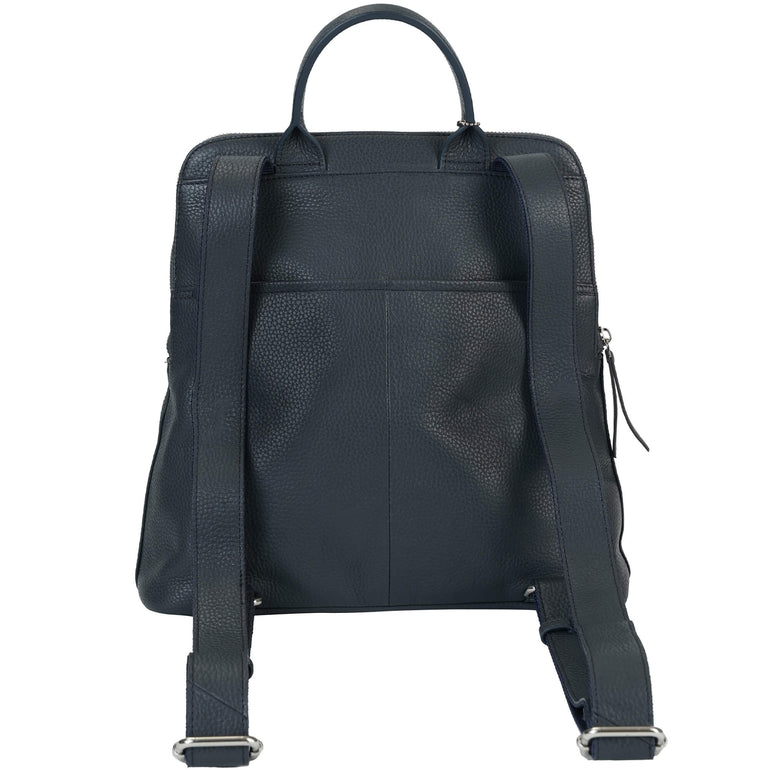 Mancini Handbags Mancini Pebbled Brigette Leather Backpack