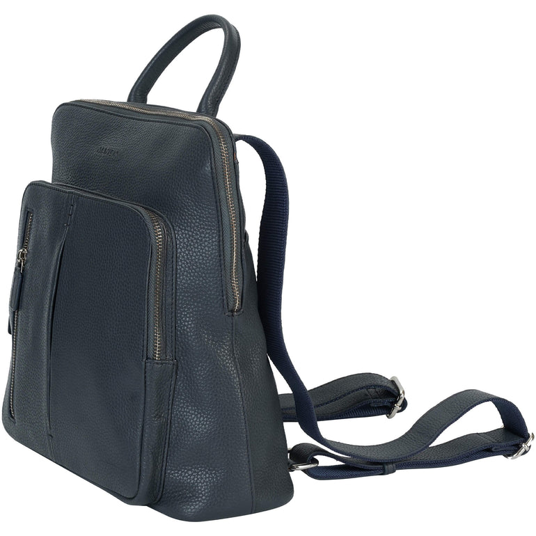 Mancini Handbags Mancini Pebbled Brigette Leather Backpack