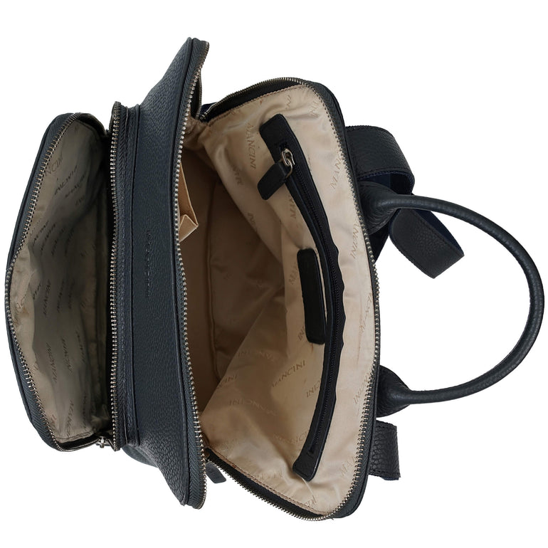 Mancini Handbags Mancini Pebbled Brigette Leather Backpack