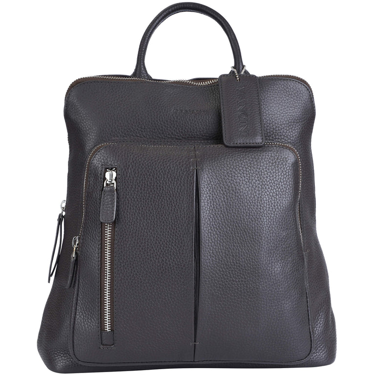 Mancini Handbags Mancini Pebbled Brigette Leather Backpack