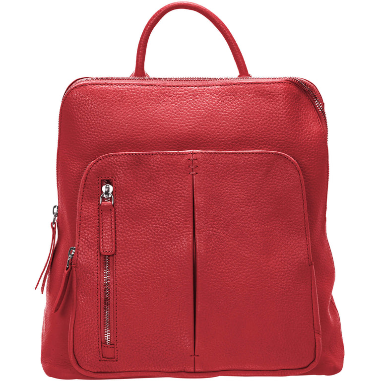 Mancini Handbags Mancini Pebbled Brigette Leather Backpack