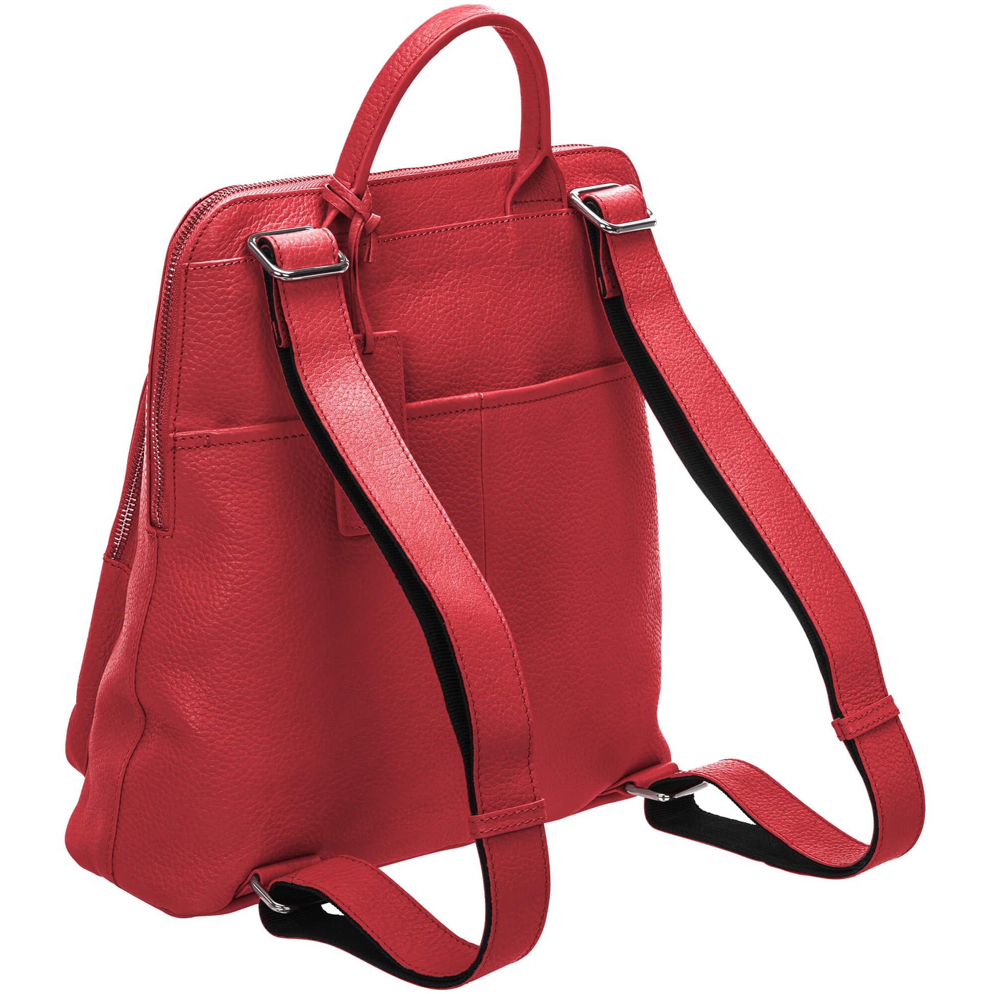 Mancini Handbags Mancini Pebbled Brigette Leather Backpack
