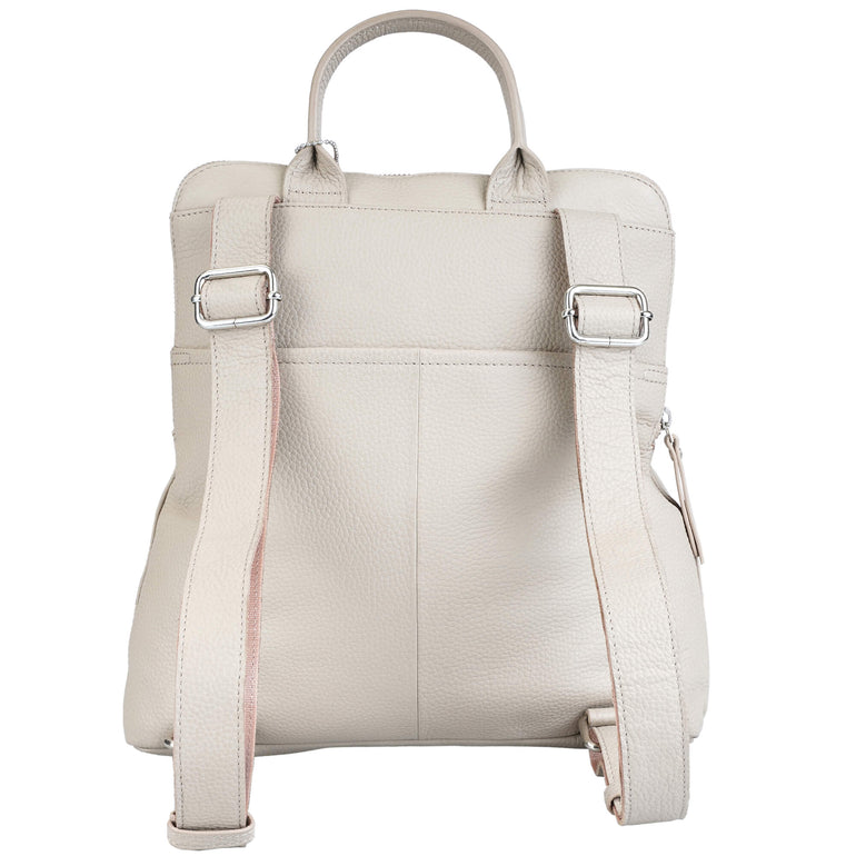 Mancini Handbags Mancini Pebbled Brigette Leather Backpack