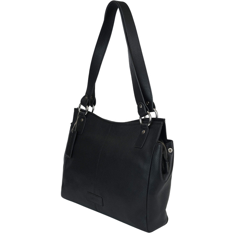 Mancini Handbags Mancini Pebbled Kelsea Shoulder Bag