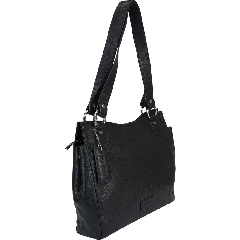 Mancini Handbags Mancini Pebbled Kelsea Shoulder Bag