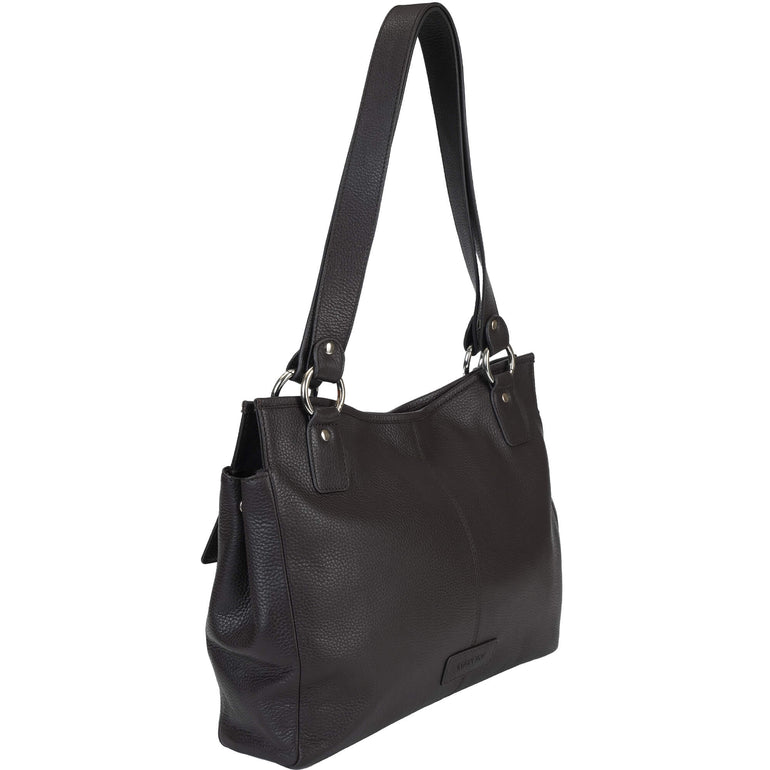Mancini Handbags Mancini Pebbled Kelsea Shoulder Bag