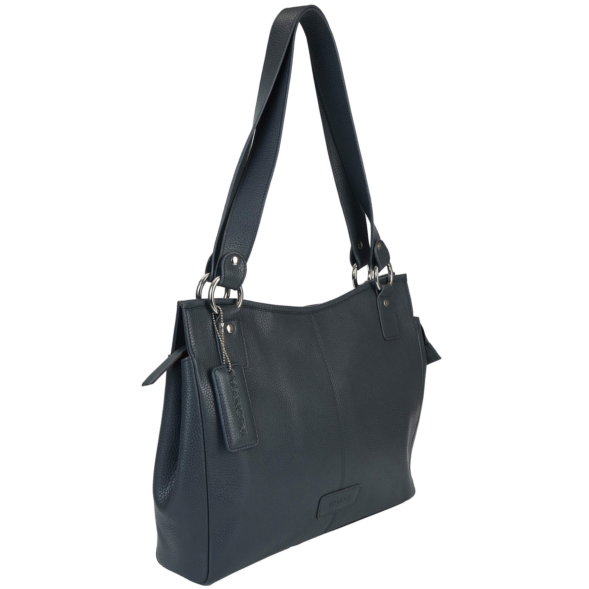 Mancini Handbags Mancini Pebbled Kelsea Shoulder Bag