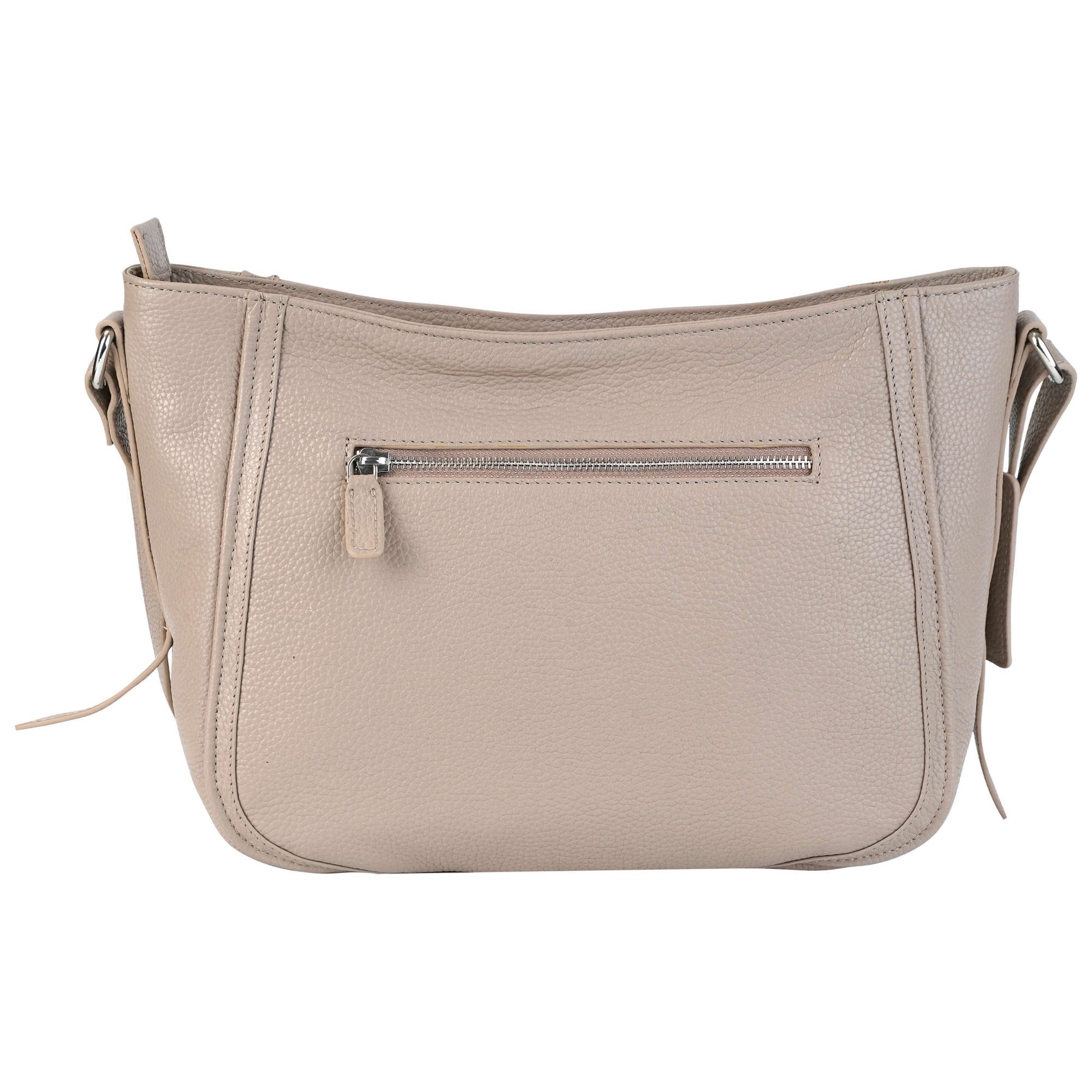 Mancini Handbags Mancini Pebbled Sophia Leather Crossbody Bag