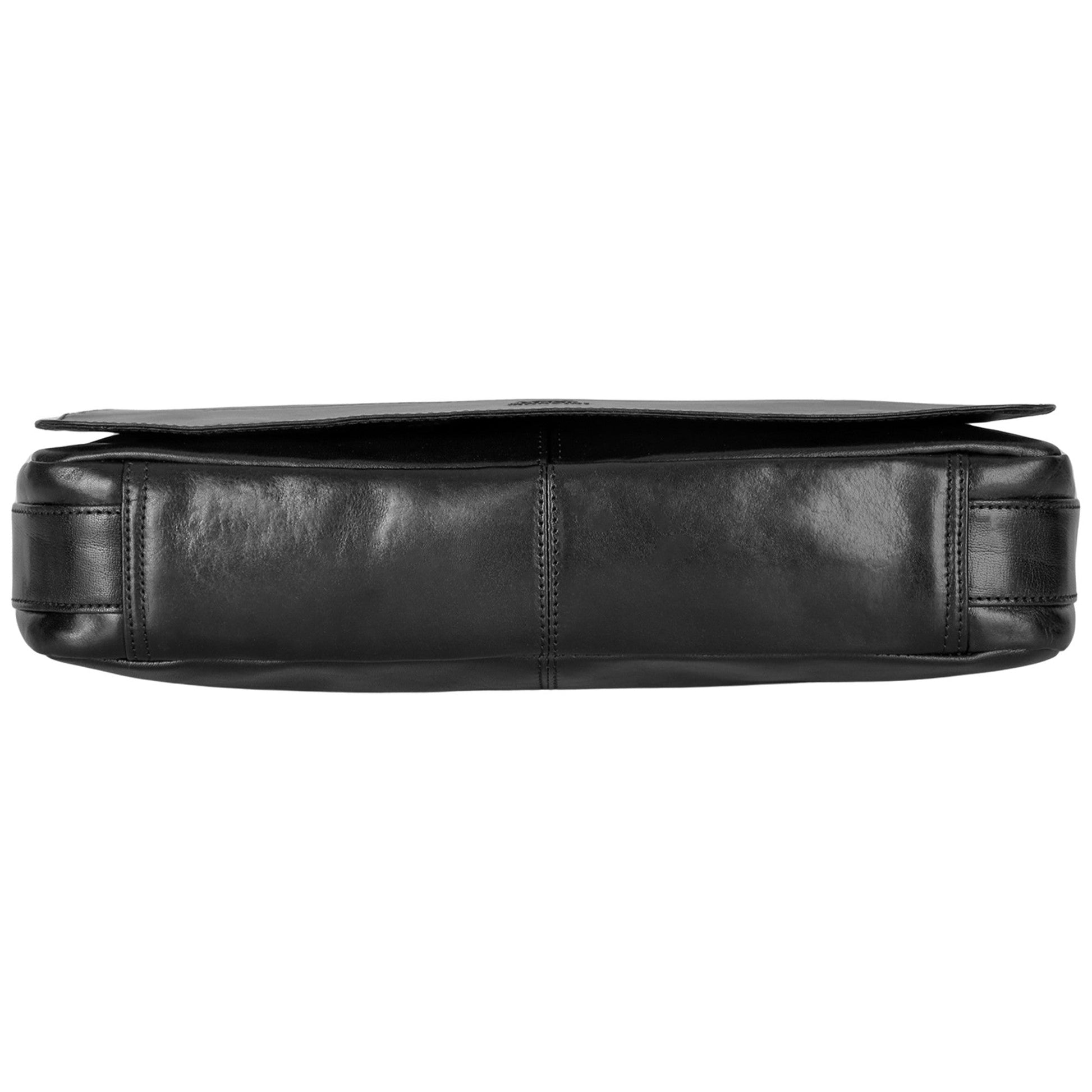 Mancini Messenger Bags Mancini Pelle D’oro 15” Laptop / Tablet Messenger Bag
