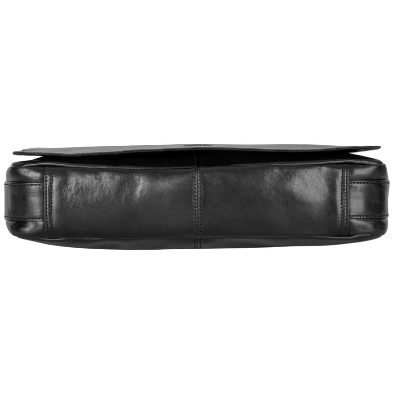 Mancini Messenger Bags Mancini Pelle D’oro 15” Laptop / Tablet Messenger Bag