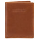 Mancini Passport Case Cognac Mancini CASABLANCA RFID Secure Passport Holder