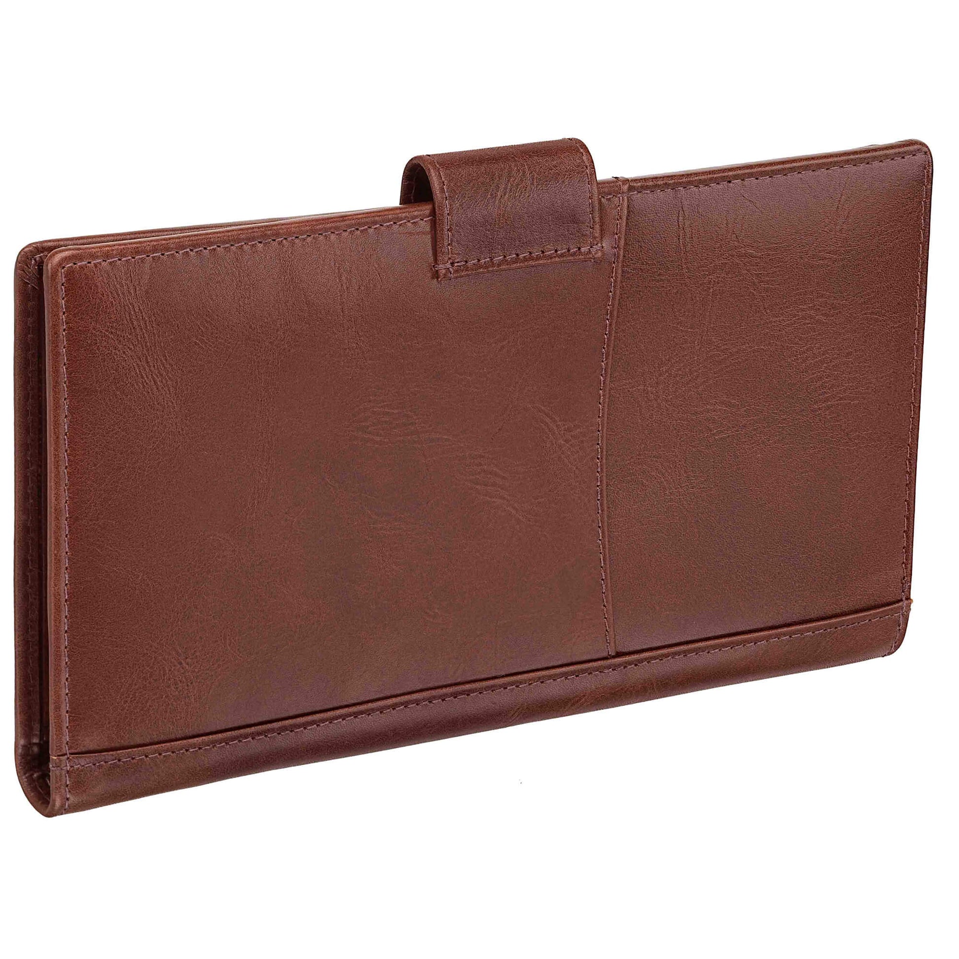 Mancini Passport Case Mancini CASABLANCA RFID Secure Classic Passport / Travel Organizer