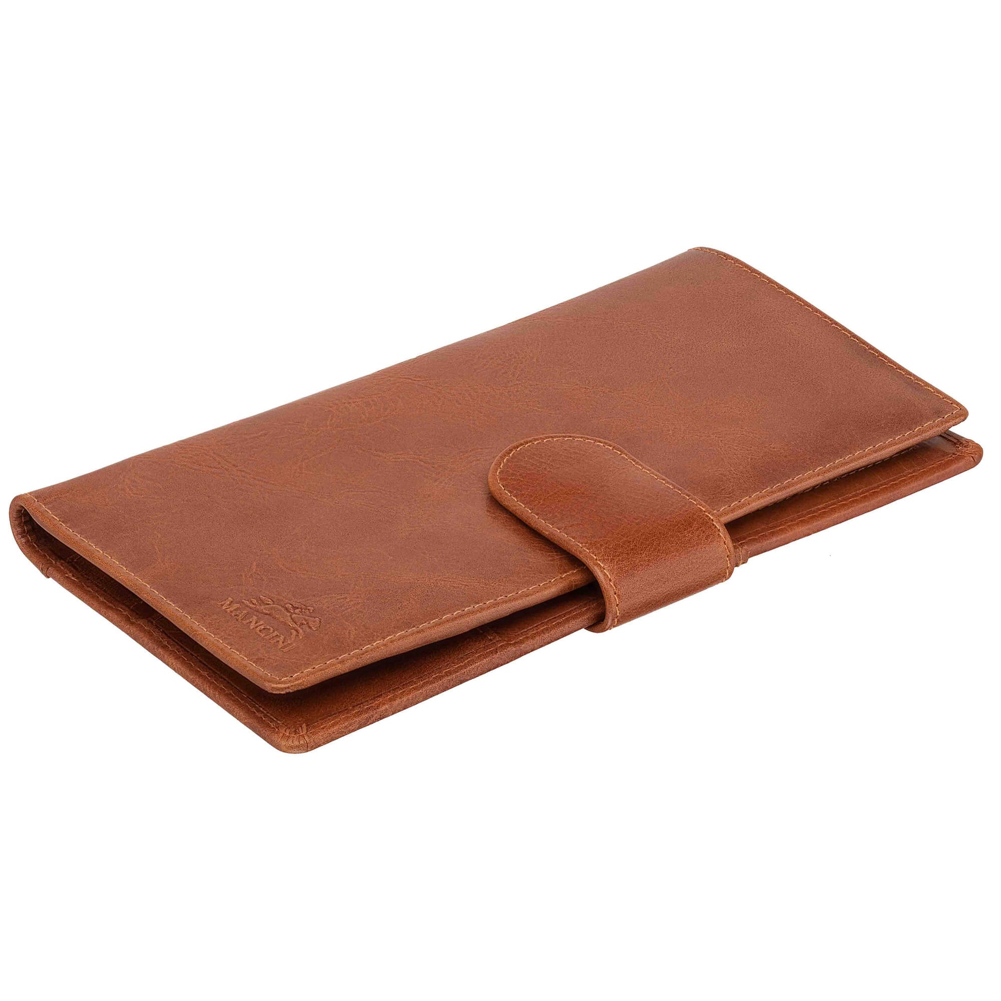 Mancini Passport Case Mancini CASABLANCA RFID Secure Classic Passport / Travel Organizer