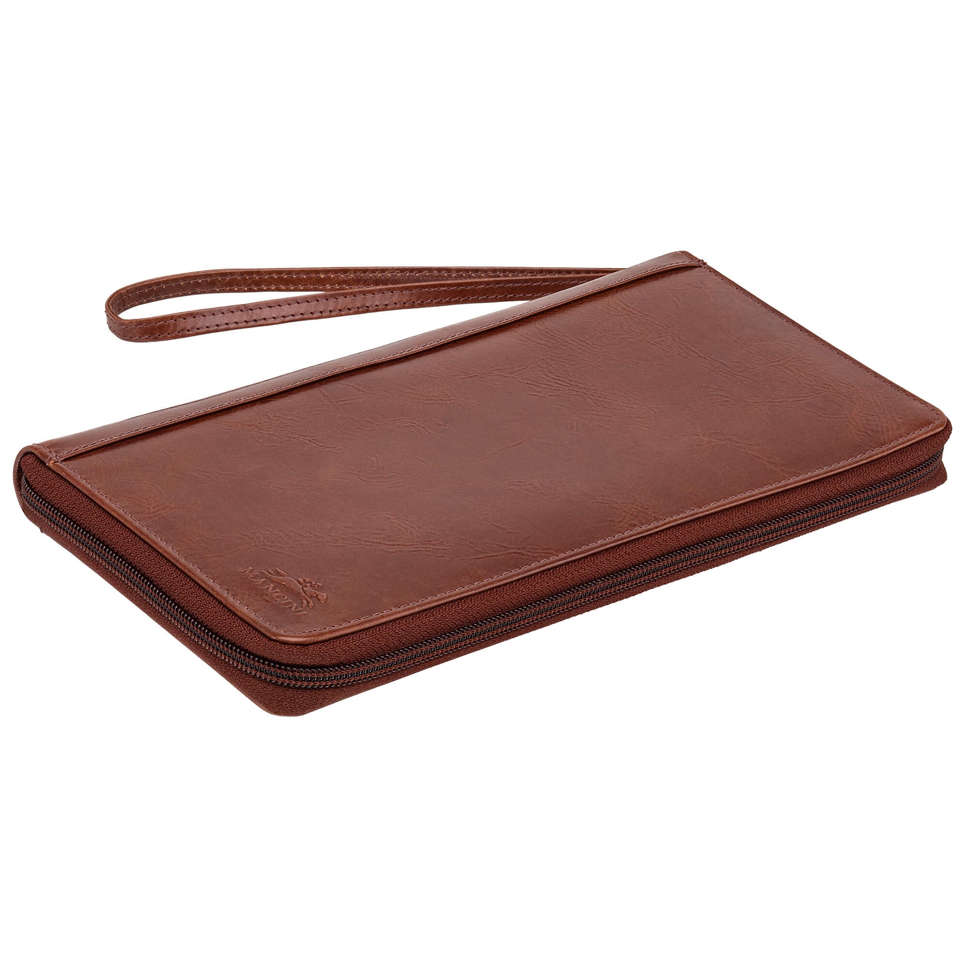 Mancini Passport Case Mancini CASABLANCA RFID Secure Deluxe Passport / Travel Organizer