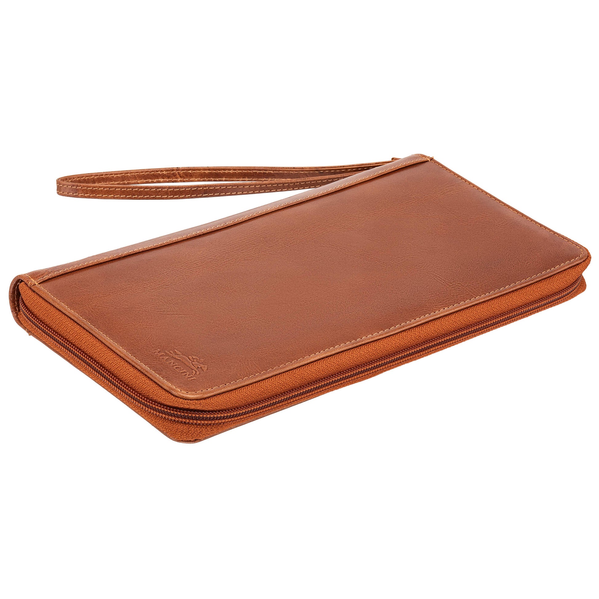 Mancini Passport Case Mancini CASABLANCA RFID Secure Deluxe Passport / Travel Organizer