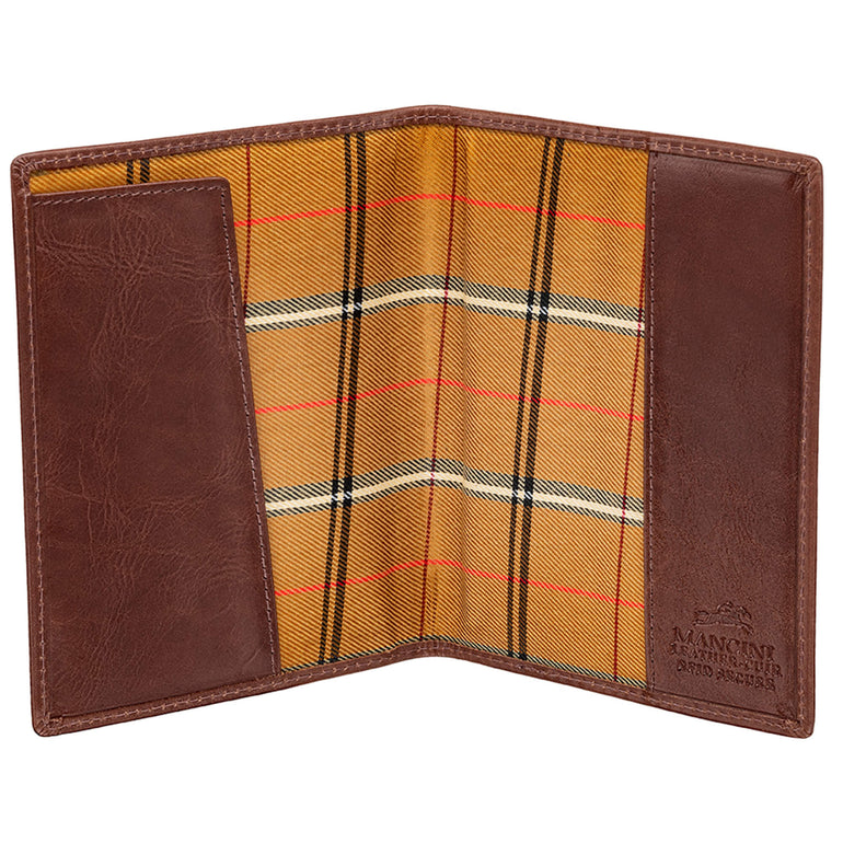 Mancini Passport Case Mancini CASABLANCA RFID Secure Passport Holder