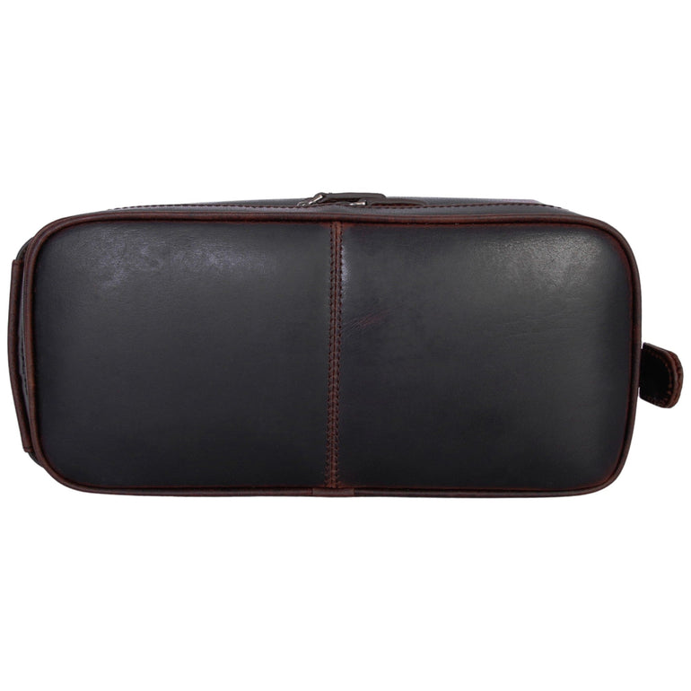 Mancini Travel Accessories Mancini Classic Toiletry Kit with Zippered Organizer